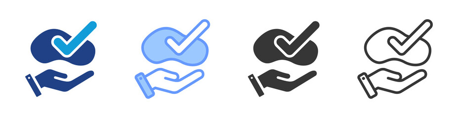 Poster - Ergonomic Design icon set multiple style collection