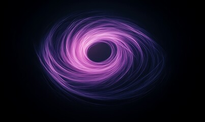 Leinwandbilder - Dynamic abstract swirl of light illustrating creativity and artistic expression.