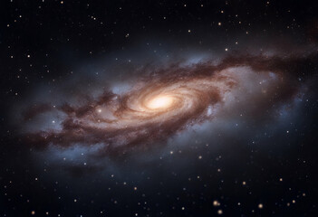 Wall Mural - dust stars unive galaxy way milky close space long nebula stellar shine lactic sparkle calm cosmic a