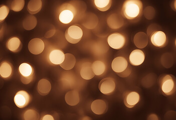 Wall Mural - colored bronze background abstract lights bokeh light design decoration glow bright shiny magic spac