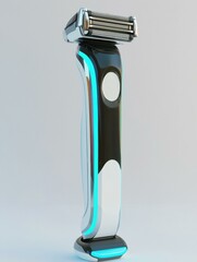 Wall Mural - Modern electric razor. AI.