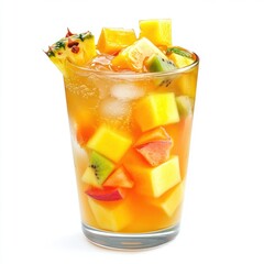 Wall Mural - Tropical Fruit Iced Tea 