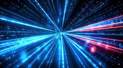 digital data stream, fast speed, network, future technology, abstract background, website design