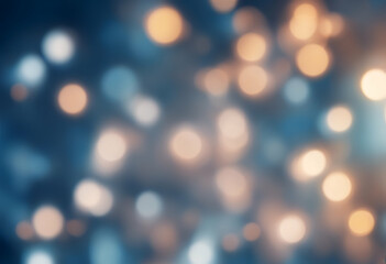 Poster - bokeh bright soft space 4k abstract background lights resolution sky blurred copy blue blur blurry s