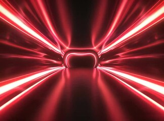Poster - Abstract art space light speed light effect creative background design