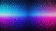 © Buakung - Abstract multicolored dark neon blue purple lilac pink black gray graphite patterns on pixelated gradient background, pixel art, video game graphics