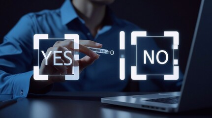 Digital choice between 