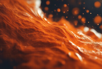 Poster - paint abstract background orange painted texture color colours art coloured painting yellow acrylic 