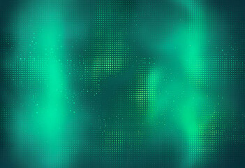 Poster - vibrant background gradient halftone card invitation circle green color dark blue advertising abstract blurry template use layer mesh art artistic banner black blur blurred bright colours colourful
