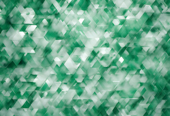 Canvas Print - modern design pattern texture glass geometric green abstract background white shape angle triangle business booklet paper glasses dark light diamond art block template card border splash elegant