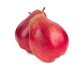 Wall Mural - Red pear isolated on white background