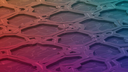 Fototapete - Download a free image showcasing an abstract texture pattern in a 3D vector background
