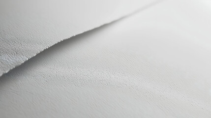 Poster - A close-up view of textured white paper with subtle patterns and gentle curves, showcasing its unique surface quality and fine details.