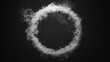© Sahraya - Circle shape smoke puff cloud to animate vector. Hookah steam motion frame graphic effect. Realistic transparent exhaust mist round keyframe storyboard set. Cigarette fog power disappear spritesheet