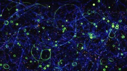 Poster - Intricate Network of Neural Connections: A Microscopic View of Brain Activity