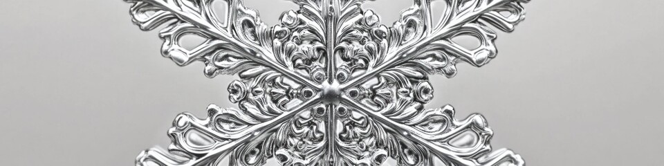 Poster - A close-up view of a metallic item on a flat surface, ideal for use in product or technology-related contexts