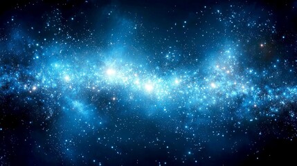 Wall Mural - cosmic canvas: a breathtaking view of the milky way galaxy, showcasing celestial wonders and cosmic 