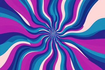 Poster - A vibrant background featuring swirling patterns of purple and blue