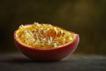 Sticker - A close-up shot of the half of a fruit