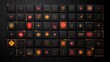 © Artajar - Abstract Glowing Neon UI Elements Set for Motion Graphics and Video Editing