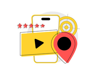 Poster - hyperlocal video marketing boosting engagement through location-based ads, personalized content and 