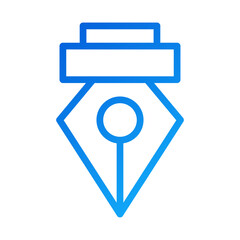 Poster - Stylus Pen Icon Design for Digital Art Creation