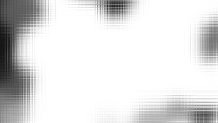 Leinwandbilder - Modern abstract overlay transparent background texture with layers of black and gray transparent material in grunge lines in random geometric