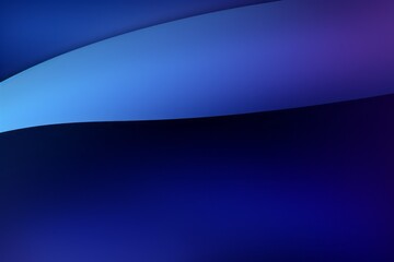 Poster - gradient background with smooth curves and deep blue tones creating a serene atmosphere