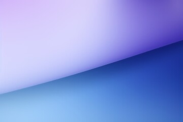 Poster - Beautiful gradient background transitioning from purple to blue in a smooth, serene design for creative projects