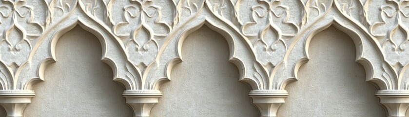 Poster - Elegant Ornate Architectural Archway Detailing