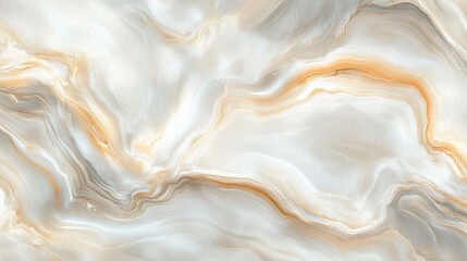 Aufkleber - Elegant abstract marble texture with soft swirling fluid patterns in neutral tones, perfect for creating sophisticated and timeless background designs