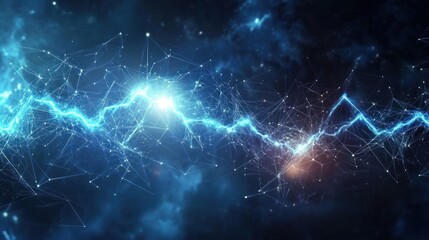 Poster - Abstract Network Energy Flow Visualization