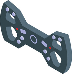 Poster - Remote control device featuring multiple buttons and joysticks for controlling drones, enabling precise maneuvering during aerial photography and videography sessions