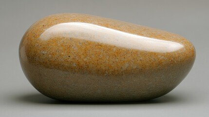 Poster - Polished Stone Sculpture Abstract Art Form