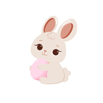illustration of a bunny for different design .Vector