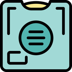 Poster - Floppy disk icon representing secure data storage, emphasizing data protection and backup in digital environment
