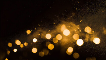 Wall Mural - Abstract background with light bokeh, part 3