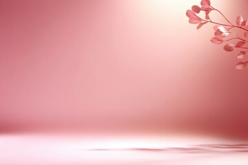 Poster - soft pink gradient background with subtle gradients for creative and elegant design projects