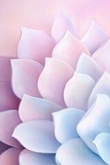 Poster - A soft blend of pinks, blues, and purples creates a dreamy atmosphere in a textured watercolor portrayal. Ideal for backgrounds and designs that inspire