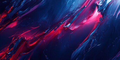 Poster - Abstract Digital Glitch Background with Lines in Vibrant Colors for Modern Design and Creative Projects