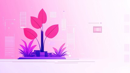 Poster - Global Fintech Ecosystems, vibrant line art illustrating diverse financial services, promoting global accessibility and inclusion, emphasizing innovation and connectivity in finance