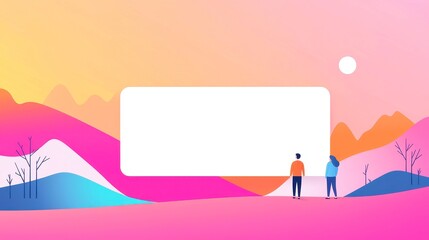 Poster - Smart Borderless Banking Solutions, innovative banking concepts for a digital-first landscape, featuring clean lines, ample copy-space, and minimalist vector design elements.