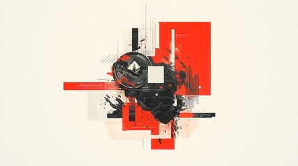 Poster - Decentralized Finance Revolution in Global Transactions, exploring the impact, benefits, and challenges of DeFi on international financial exchanges, clean vector design, minimalist line art