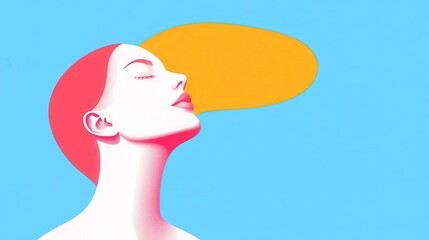 Poster - AI Talent Management Framework, streamlined design for multinational corporations, featuring simple vector illustrations, clean lines, emphasizing efficiency and innovation.