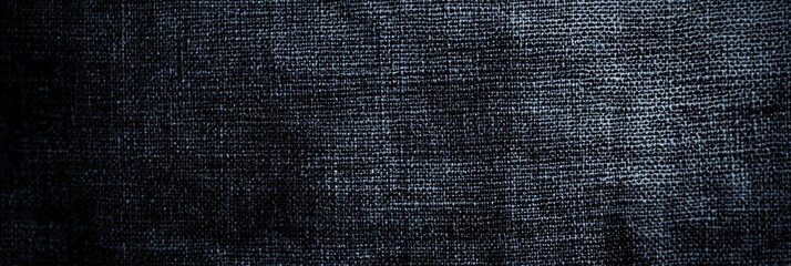 Poster - Dark Grunge Background Texture with Black and Gray Woven Patterns Ideal for Artistic and Creative Projects in a Distinctive Visual Style