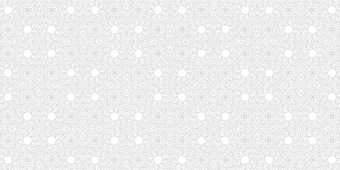 Wall Mural - elegant white seamless pattern design