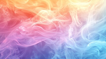 Aufkleber - A vibrant explosion of colorful smoke fills the background with swirling shades of pink, blue, purple, and orange, creating an eye-catching and hyper-realistic visual perfect for mobile devices