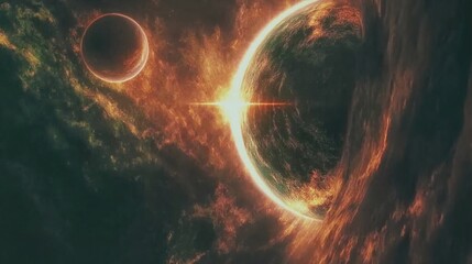 Wall Mural - planetary stars galaxy