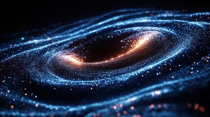 Poster - Cosmic swirl, nebula, space, energy, abstract background, science fiction