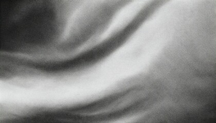 Poster - soft monochrome fabric texture with wave pattern for minimalist background or textile design mockups

